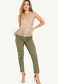 Pantalon Tobillero Dril Verde Ragged Pf21310012 de Ragged