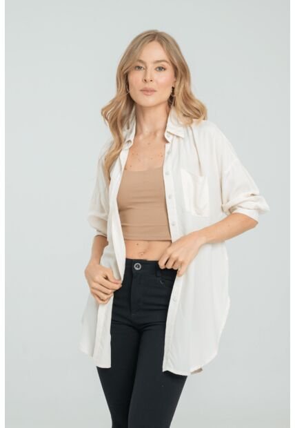 Bluson Everest Beige Ragged Pf17110054