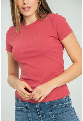 Camiseta Rib Rojo Ragged Pf11121165