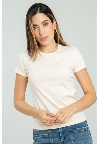 Camiseta Rib Blanco Ragged Pf11121165 Ragged