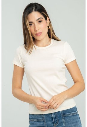 Camiseta Rib Blanco Ragged Pf11121165