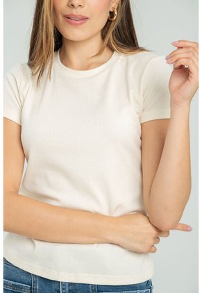 Camiseta Rib Blanco Ragged Pf11121165