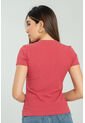 Camiseta Rib Rojo Ragged Pf11121165 de Ragged