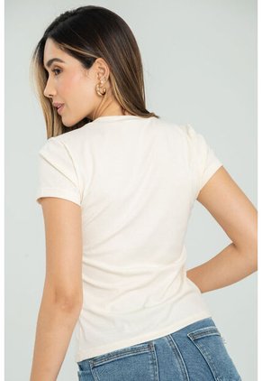 Camiseta Rib Blanco Ragged Pf11121165