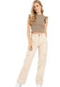 Pantalon Cargo Phoebe Beige Ragged Pf21310011 de Ragged