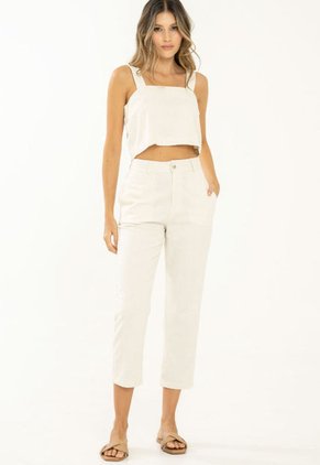 Pantalon Lino Egipcio Beige Ragged Pf11310745