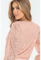 Body Manga Larga Brillo Rosa Ragged Pf12100001 de Ragged
