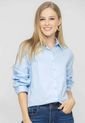 Camisa New Boyfriend Azul Ragged Pf11112476 de Ragged