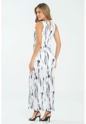 Vestido Canvas Blanco Ragged Pf11511323