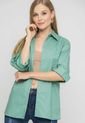 Camisa New Boyfriend Verde Ragged Pf11112476 de Ragged