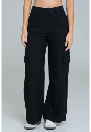 Pantalon Cargo Perlha Negro Ragged Pf11310862