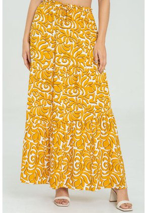 Falda Sam Amarillo Ragged Pf11320504