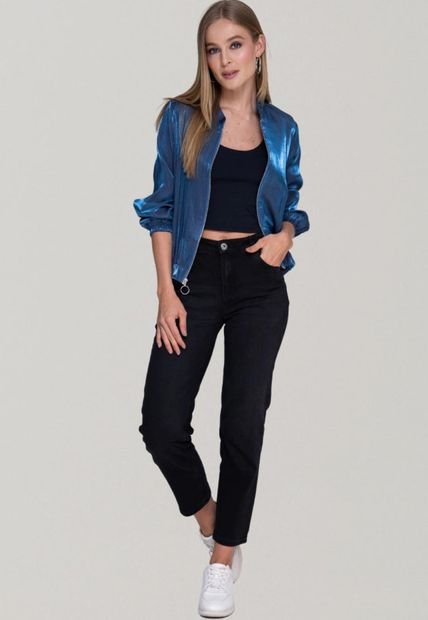 Chaqueta Bomber Glow Azul Ragged Pf11130251
