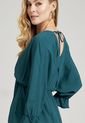 Vestido Corto Kazzu Verde Ragged Pf12510338 de Ragged