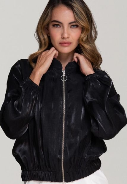 Chaqueta Bomber Glow Negro Ragged Pf11130251