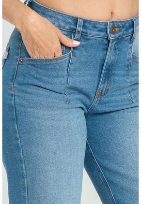 Jeans Almeria Azul Ragged Pf21350061
