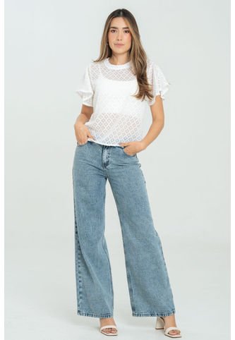 Jeans California Azul Ragged Pf21350064 Ragged