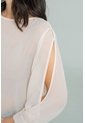 Blusa Cloren Beige Ragged Pf12110881 de Ragged