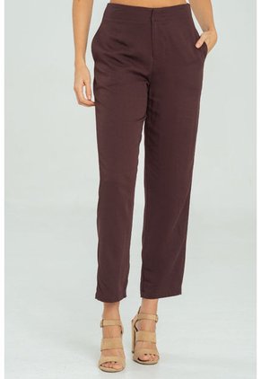 Pantalon Rhae Café Ragged Pf11310864