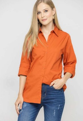Camisa New Boyfriend Cobre Ragged Pf11112476