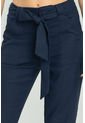Pantalon Lino Cinturon Azul Ragged Pf11310850 de Ragged