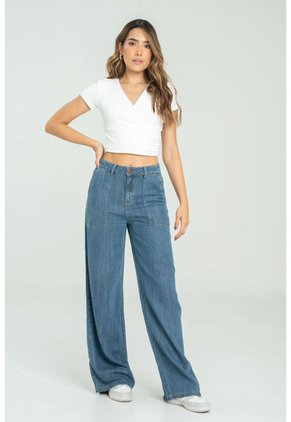 Pantalon Madeira Azul Ragged Pf21310037