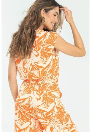 Enterizo Allison Naranja Ragged Pf11530124