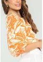 Blusa Nichols Naranja Ragged Pf11112918 de Ragged