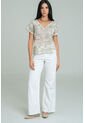 Jeans Atlantic Taches Blanco Ragged Pf21350083 de Ragged