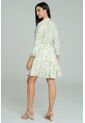Vestido Beca Verde Ragged Pf11511474 de Ragged