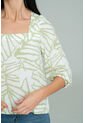 Blusa Palmer Verde Ragged Pf11113188 de Ragged