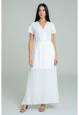 Vestido Mykonos Blanco Ragged Pf11511470 Ragged
