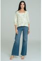 Blusa Palmer Verde Ragged Pf11113188 de Ragged