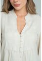 Blusa Atenas Beige Ragged Pf12110872 de Ragged
