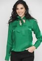 Blusa Moroccan Verde Ragged Pf12110717 de Ragged