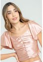 Top Satinado Posse Rosa Ragged Pf11121122 de Ragged