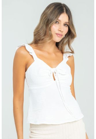 Blusa Oliva Blanco Ragged Pf11112796 Ragged