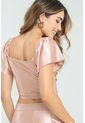 Top Satinado Posse Rosa Ragged Pf11121122 de Ragged