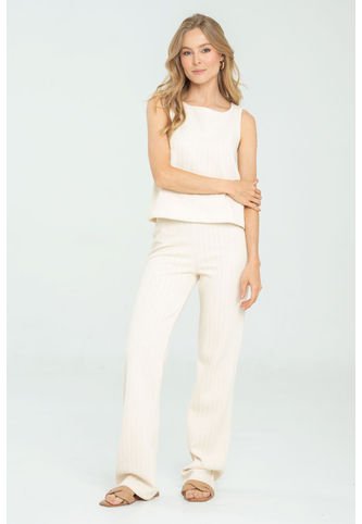 Pantalon Tejido Beige Ragged Pf11310815 Ragged