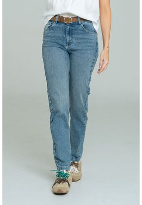 Jeans Mom Oslo Azul Ragged Pf21350091