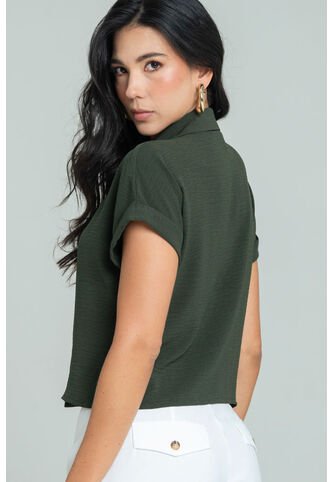 Blusa Becca Verde Ragged Pf11113111 Ragged