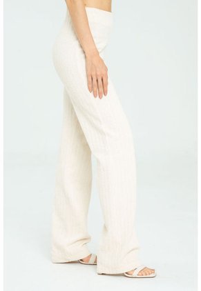 Pantalon Tejido Beige Ragged Pf11310815