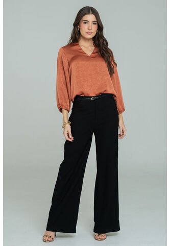 Blusa Pascal Café Ragged Pf12110885 Ragged