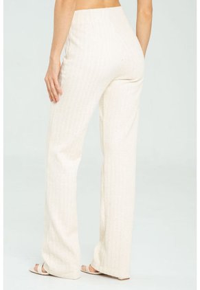 Pantalon Tejido Beige Ragged Pf11310815