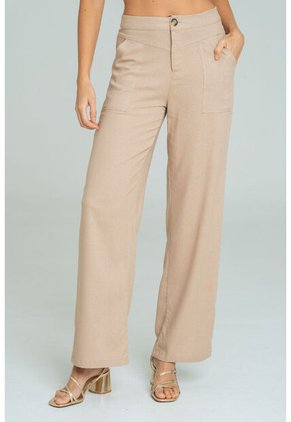 Pantalon Meder Beige Ragged Pf11310921