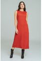 Vestido Midi Nhyra Café Ragged Pf11511460 de Ragged
