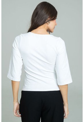 Top Hevitta Blanco Ragged Pf13120862