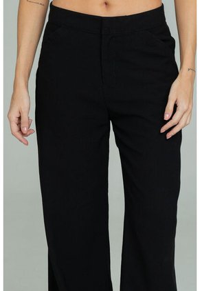 Pantalon Mecler Negro Ragged Pf11310952