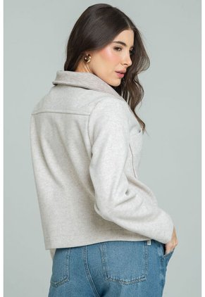 Chaqueta Addison Beige Ragged Pf11130282