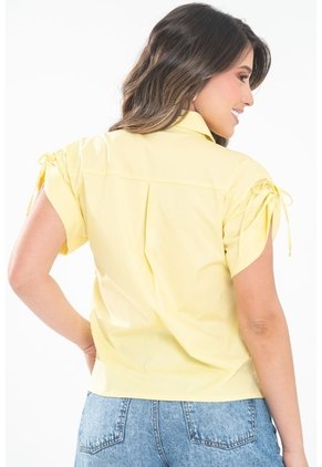 Camisa Shaison Amarillo Ragged Pf31113676